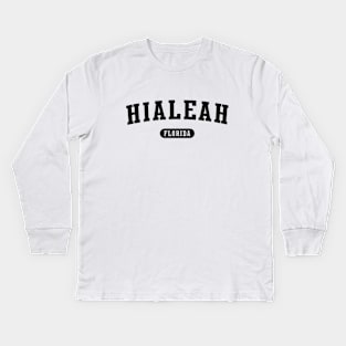 Hialeah, FL Kids Long Sleeve T-Shirt